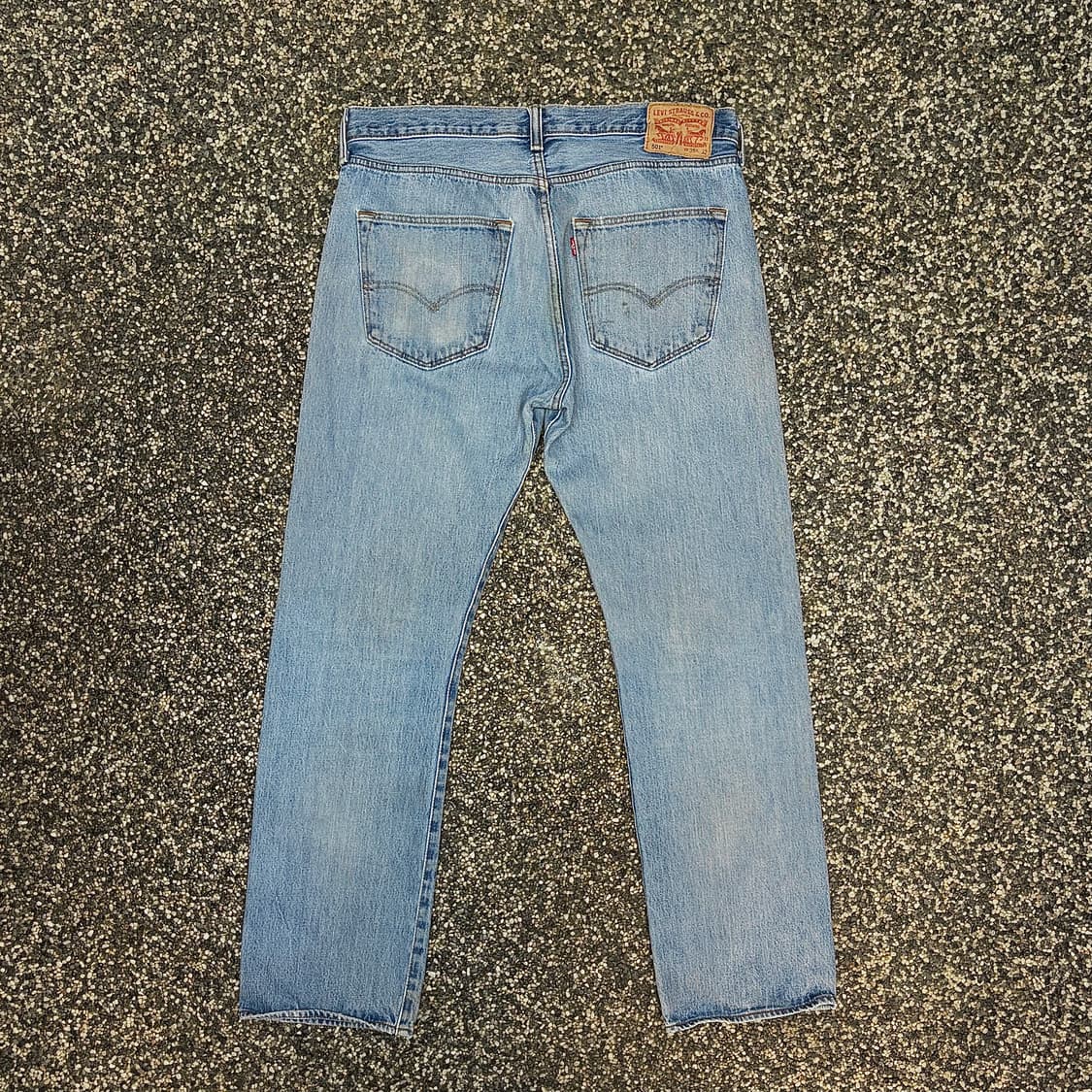 리바이스 501 연청 스트레이트 데님 (35) 상품이미지2