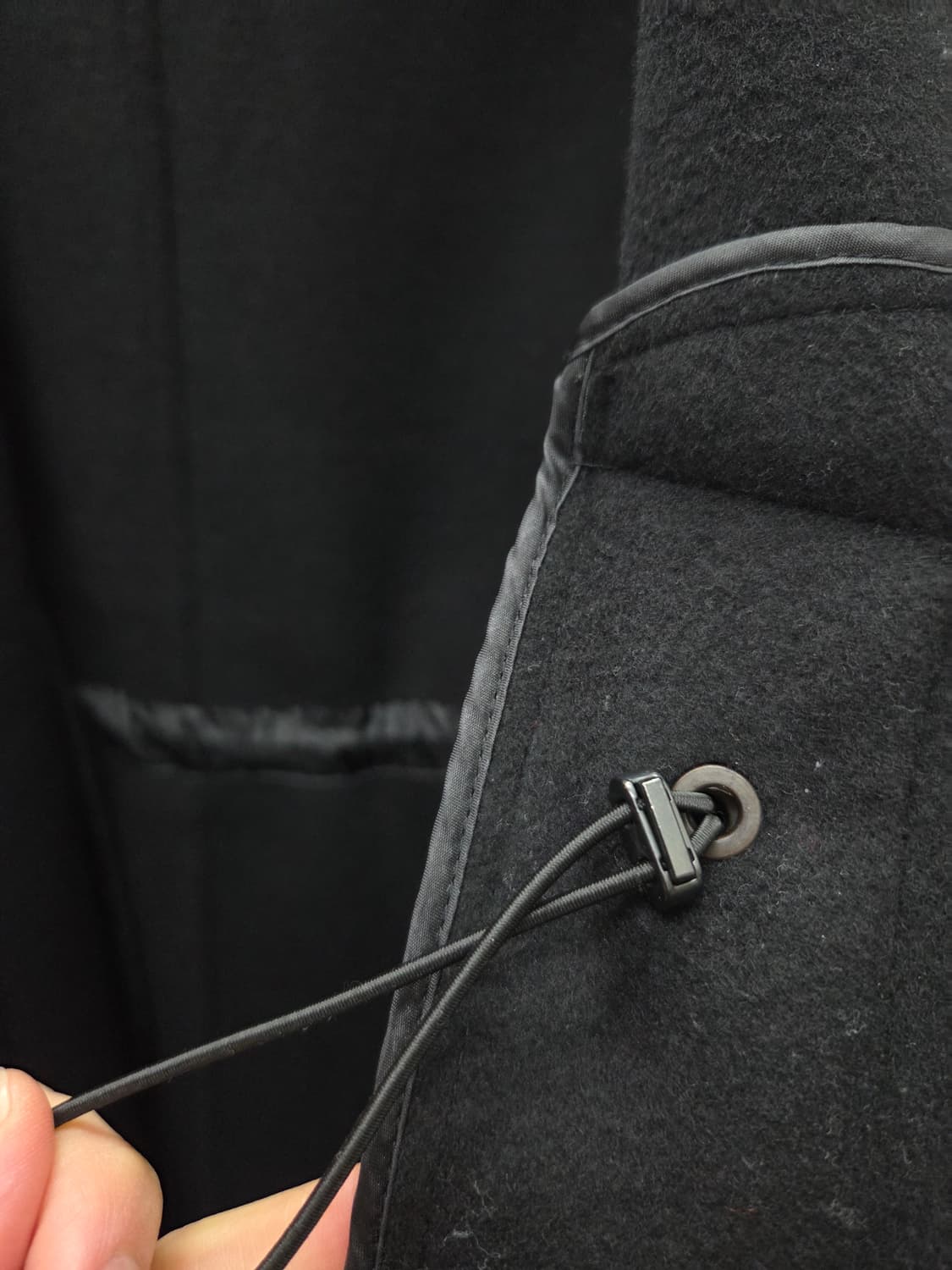 지스튜디오 울캐시미어 후드 롱코트 상품이미지5