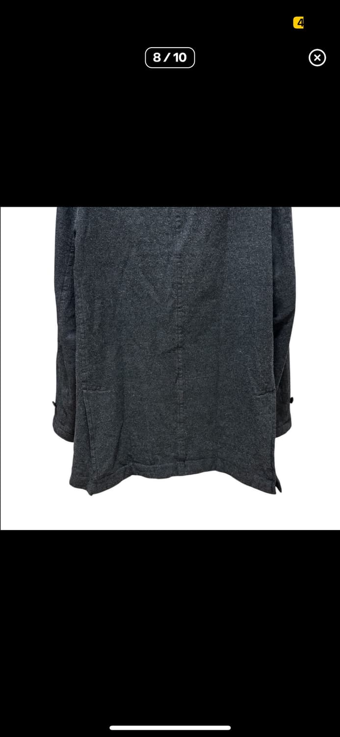 꼼데가르송 옴므 듀스 15aw 축융 울 피코트 상품이미지8