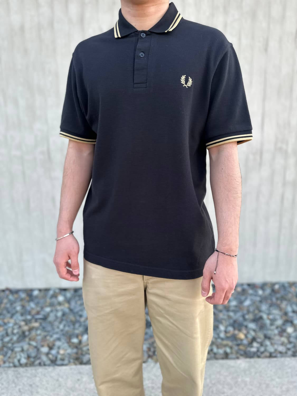 프레드 페리 트윈팁 카라 티셔츠 상품이미지4