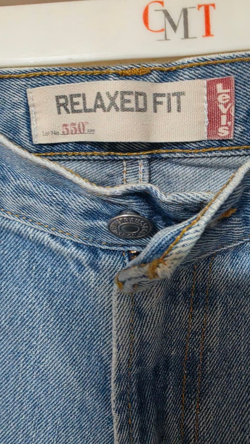 리바이스 levi's 550 w36×l34 (연청) (mexico) 상품이미지4