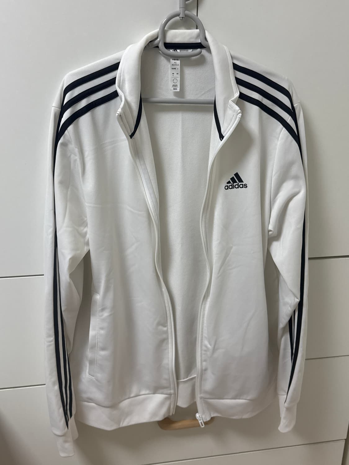 아디다스 흰검 흰색 져지 판매 상품이미지1