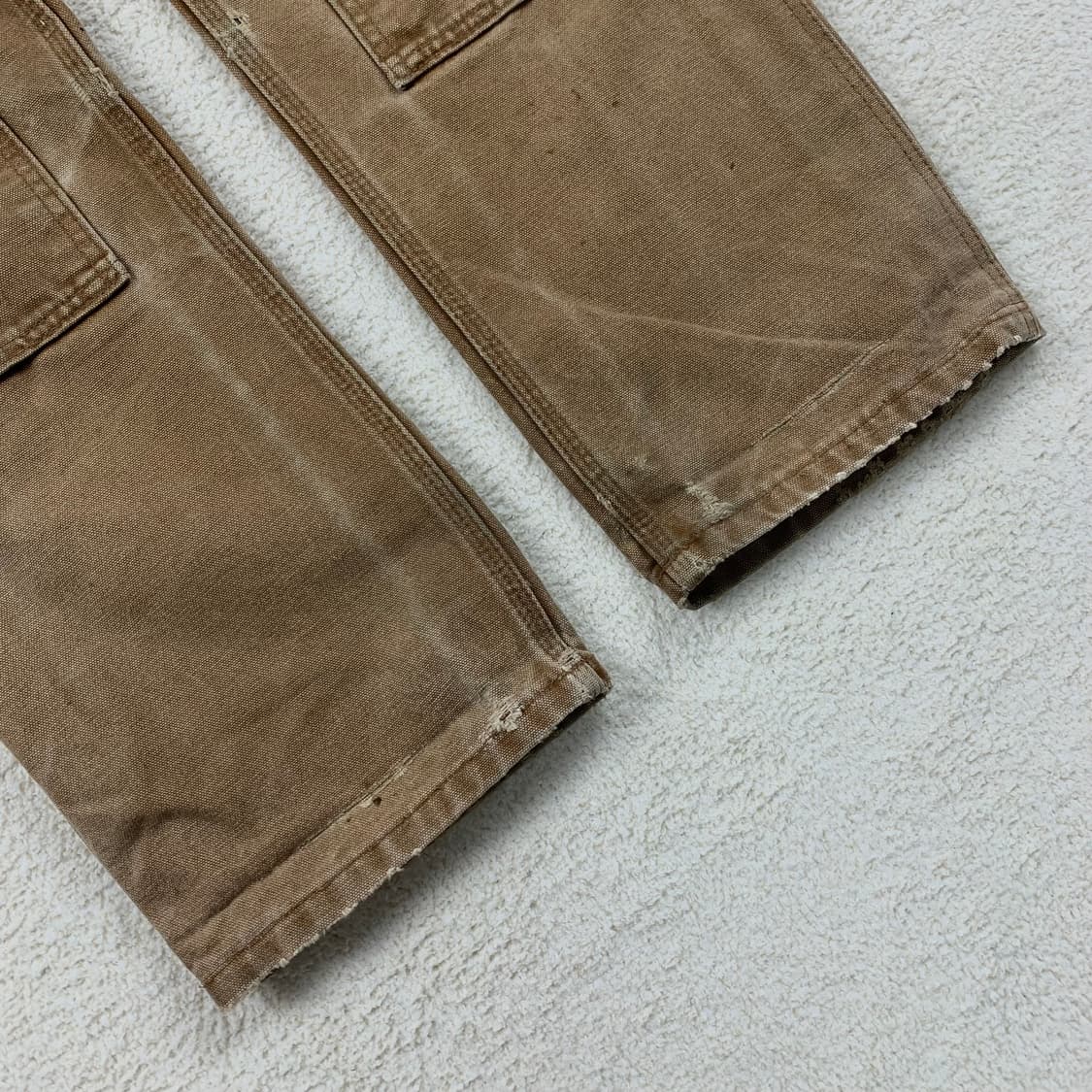 빈티지 칼하트 더블니 카펜터 워크팬츠 브라운  상품이미지6