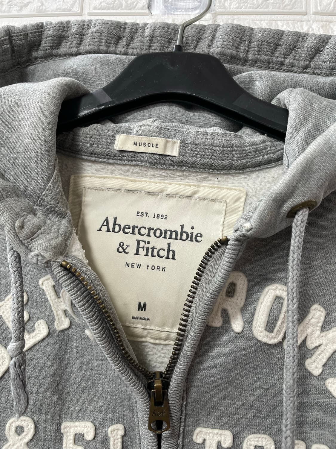 아베크롬비 후드집업 m 상품이미지2