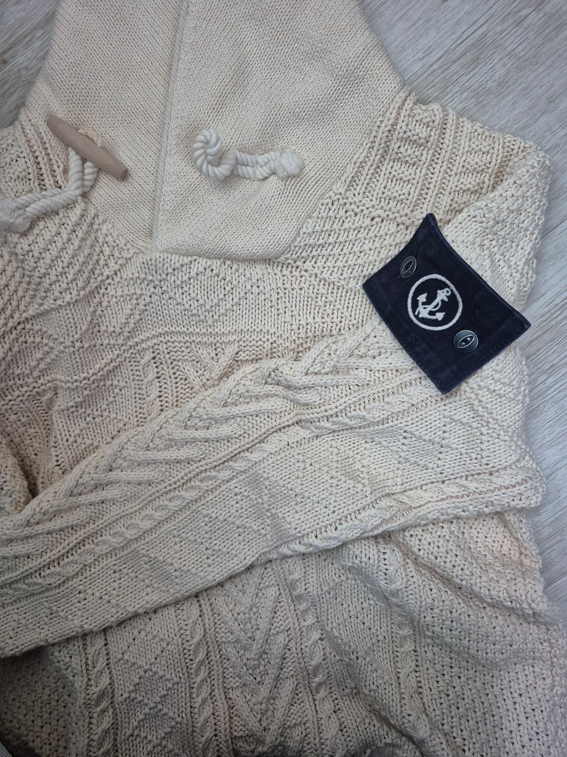 럭비 랄프로렌 피셔맨 숄카라 스웨터 (RRL) 상품이미지3