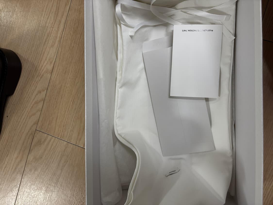 [270] 포스트 아카이브 팩션 사시코 더비 블랙 상품이미지8