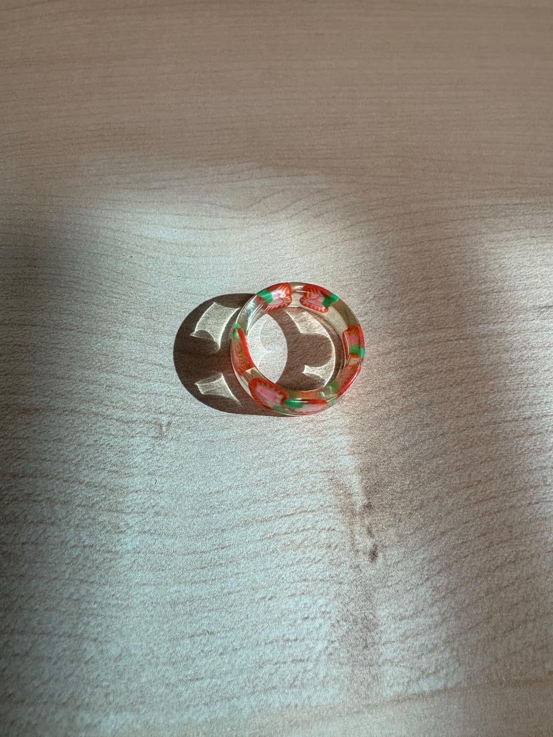 딸기 패턴 반지 상품이미지2