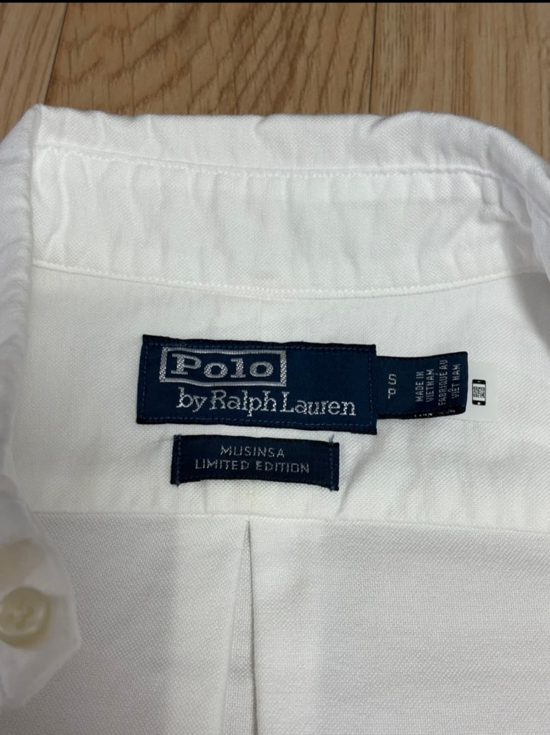 폴로 커스텀핏 클래식 옥스포드 셔츠 (무신사 에디션) S사이즈 상품이미지5
