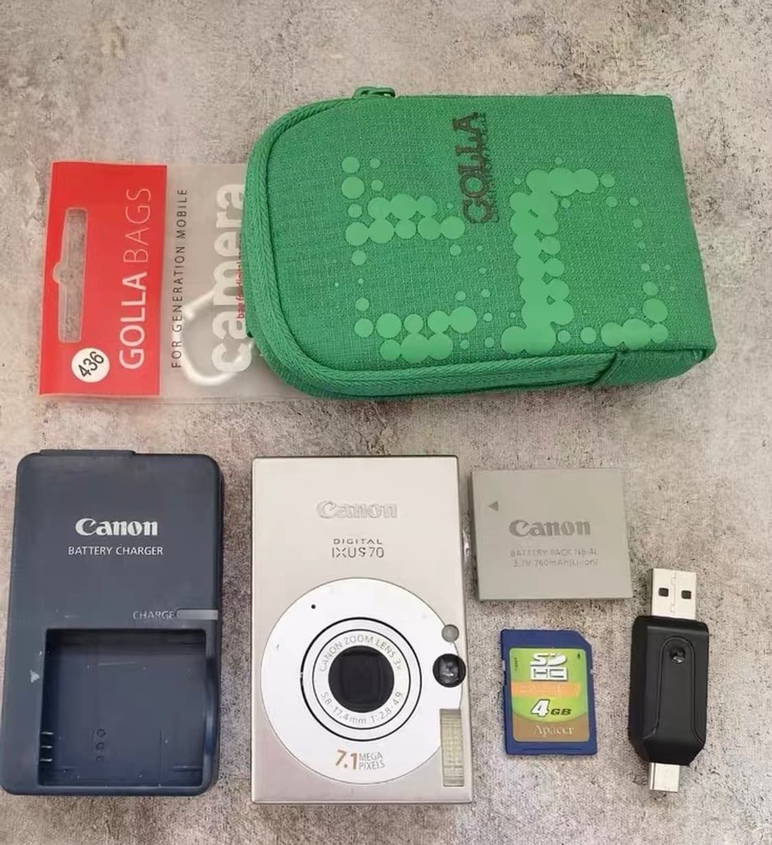 캐논 익서스 70 CANON IXUS 70 빈티지 디지털카메라 디카 상품이미지6