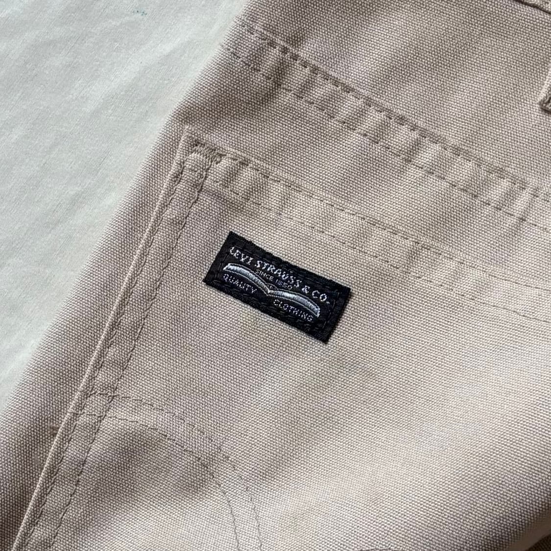 [34] 80s USA Levis 516 다크 브라운 탭 세미 부츠컷 상품이미지9