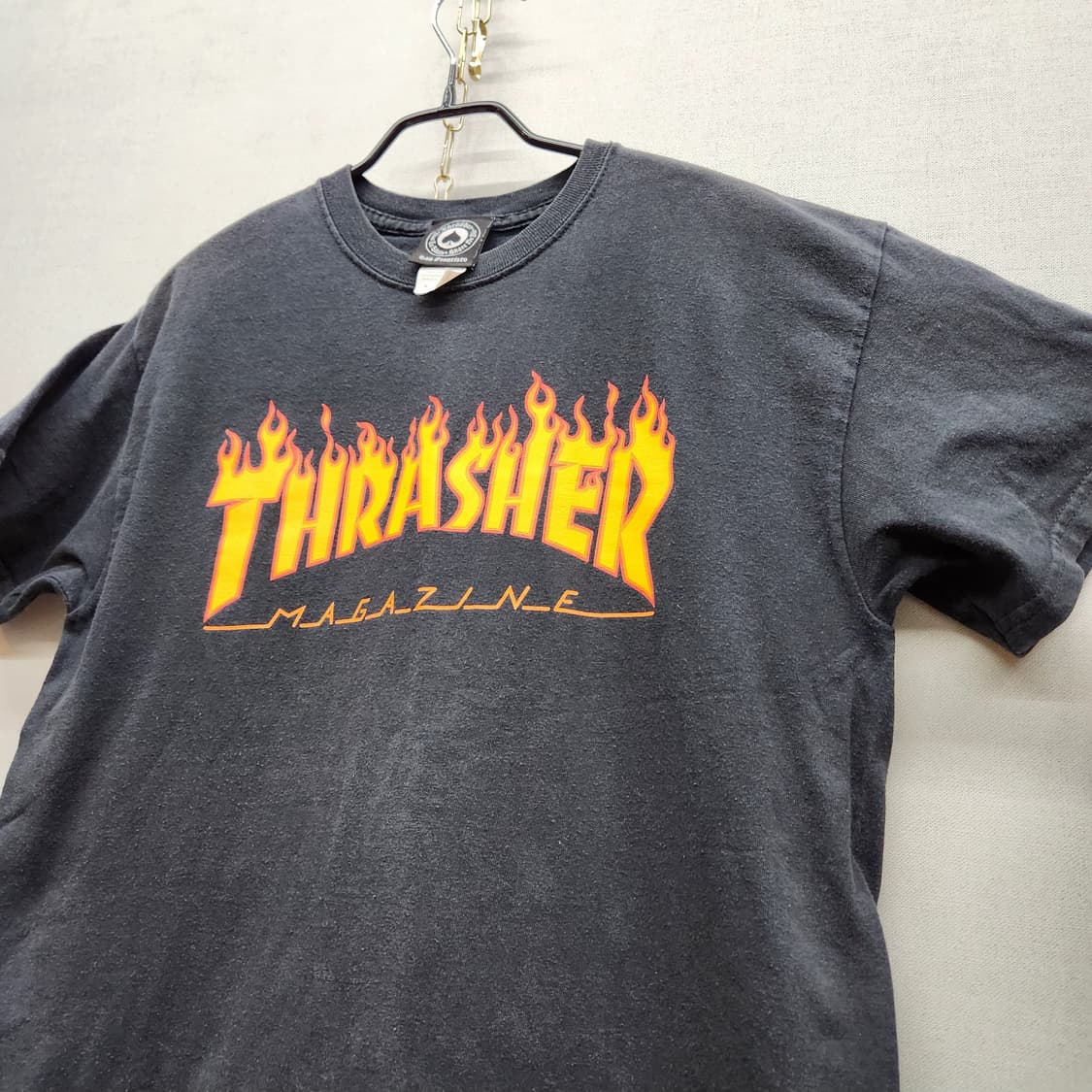 트레셔 빅로고 빈티지 프린팅 반팔티 M(M)남여공용 상품이미지3