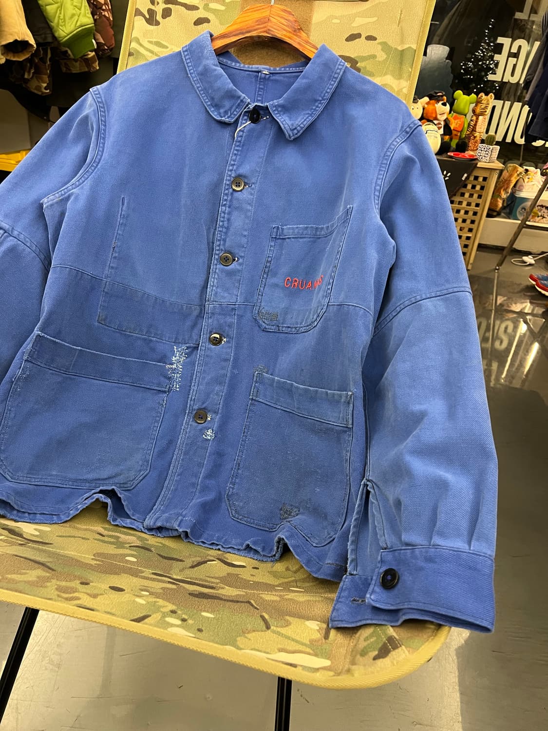 1950/60s OLD MODEL REPAIR 빈티지 프렌치워크자켓 상품이미지4