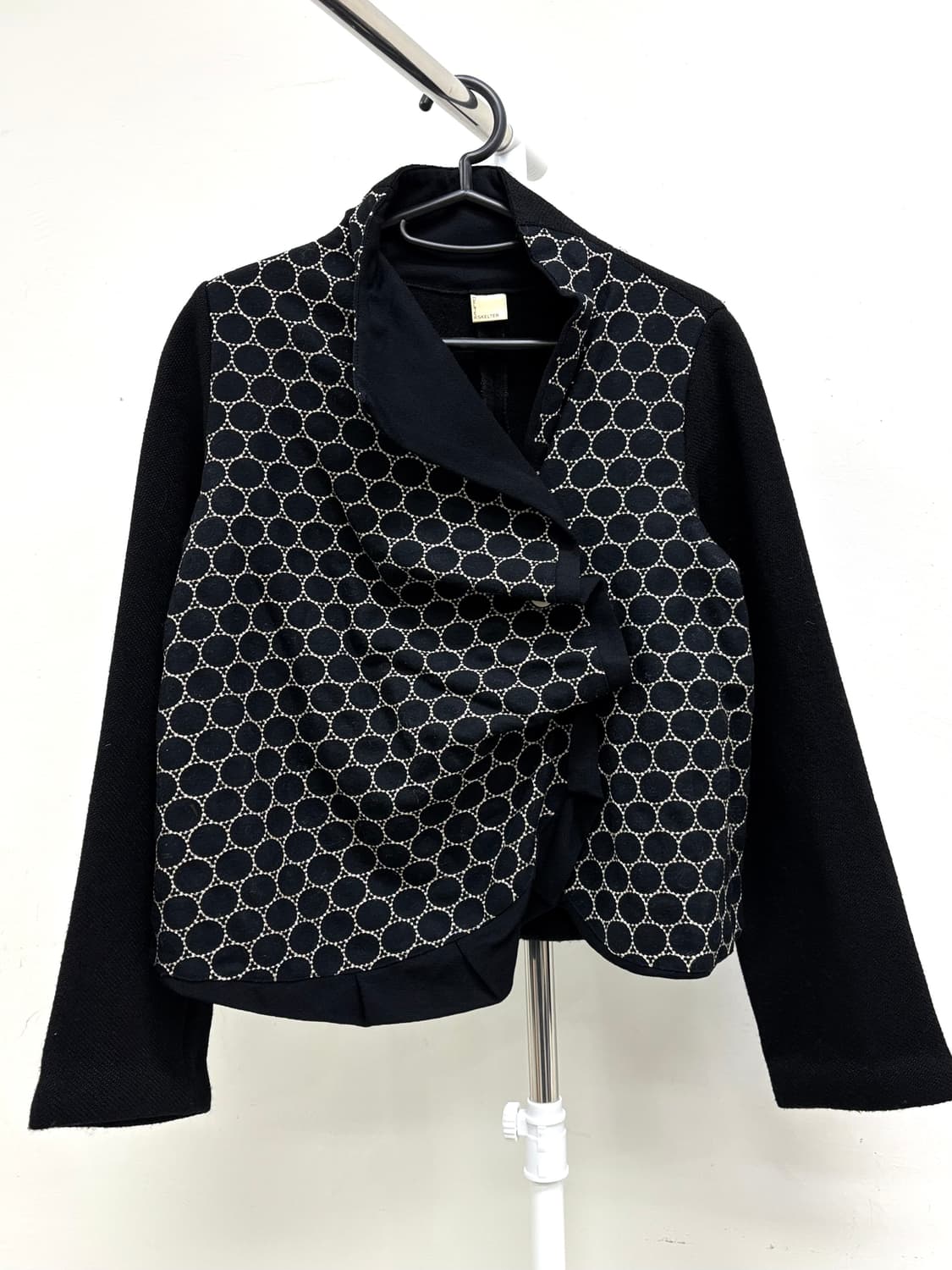 빈티지 블랙 아방가르드 자켓 상품이미지1