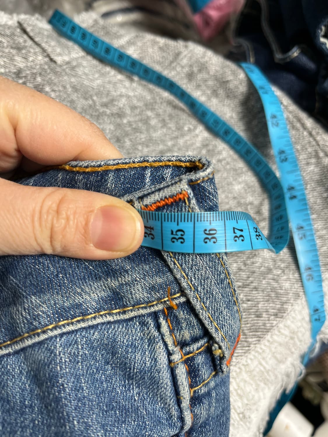 트루릴리전 부츠컷 데님 팬츠 25 상품이미지4