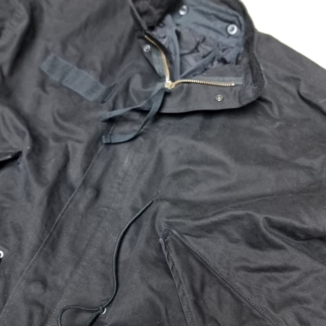 라퍼지스토어 블랙 m65 피쉬테일 개파카(100) 상품이미지2