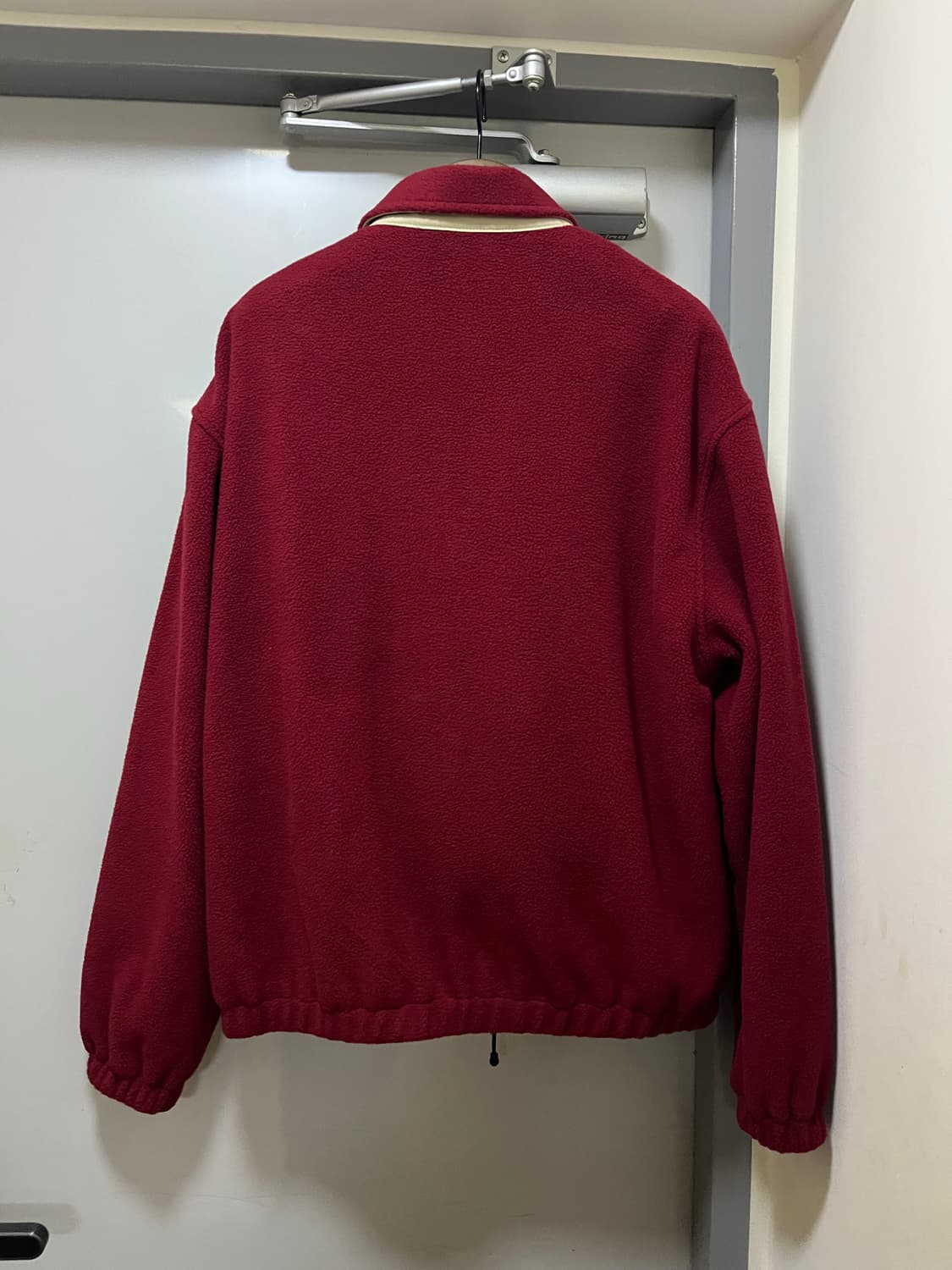 [2] 스테디에브리웨어 SEW 플리스 블루종 자켓 (다크 레드) 상품이미지4