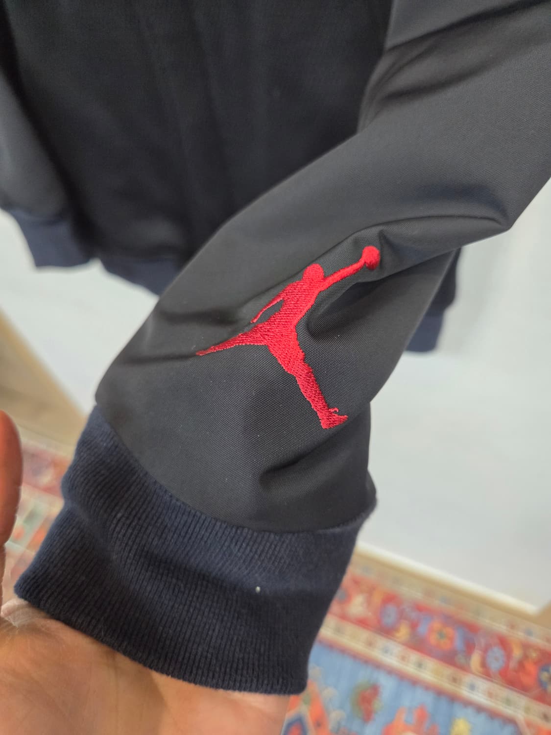 에어조던 점프맨 72-10 써마핏 기모 바시티 자켓 m 상품이미지5