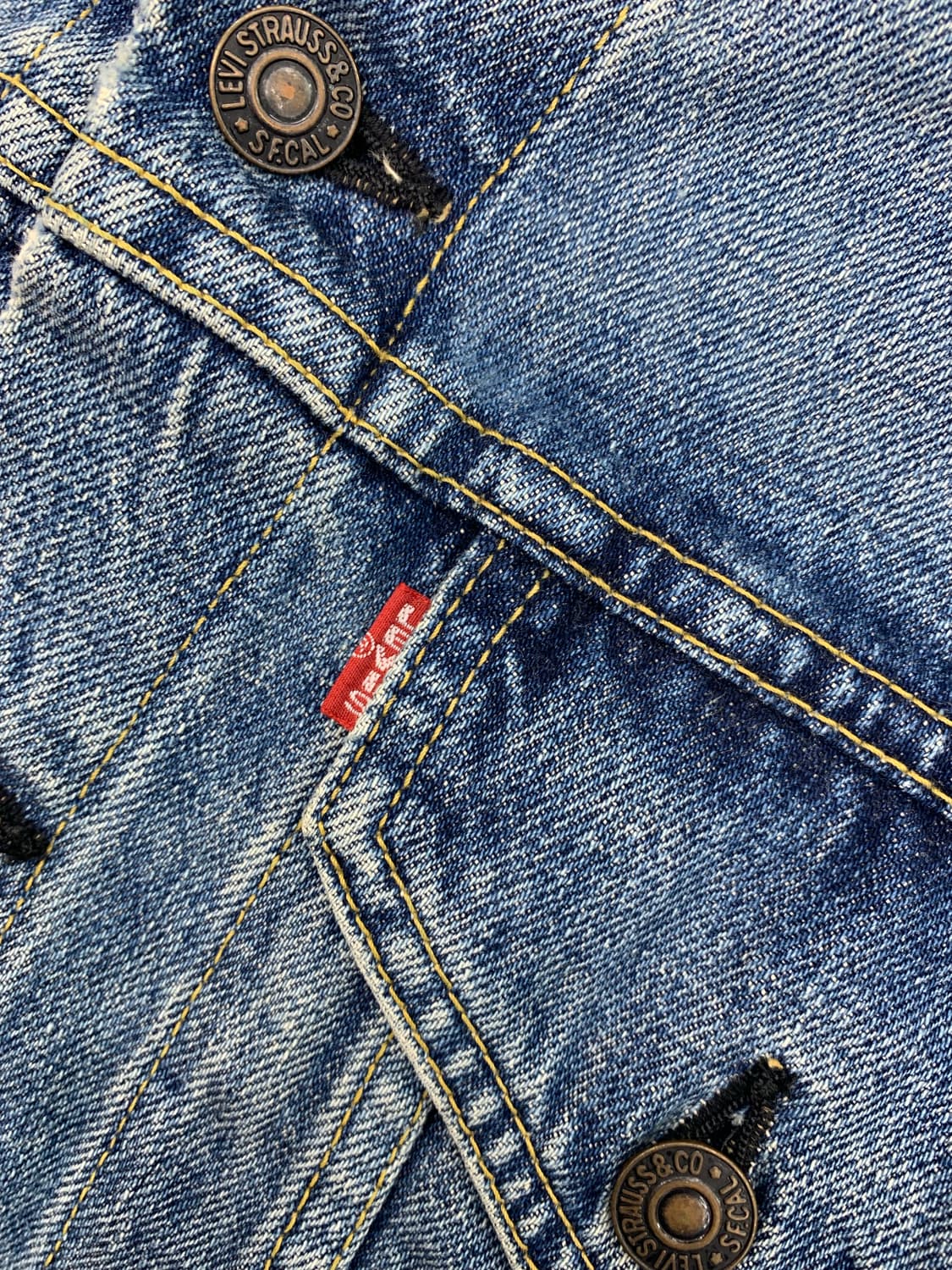 Levis 90s 리바이스 3세대 데님 트러커 자켓 상품이미지4