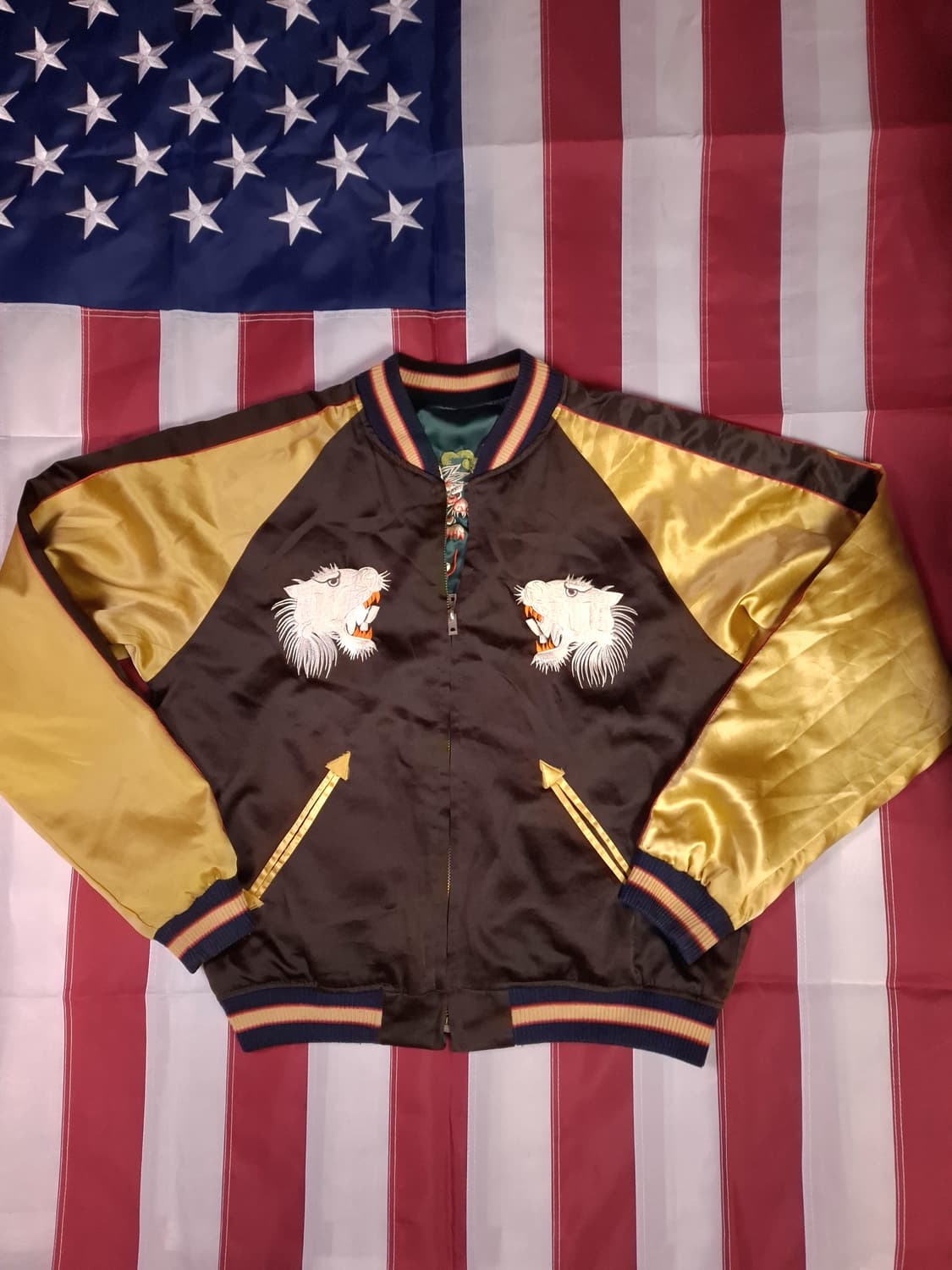 오리지날 테일러토요 1950's style 리버서블 스카쟌 상품이미지10