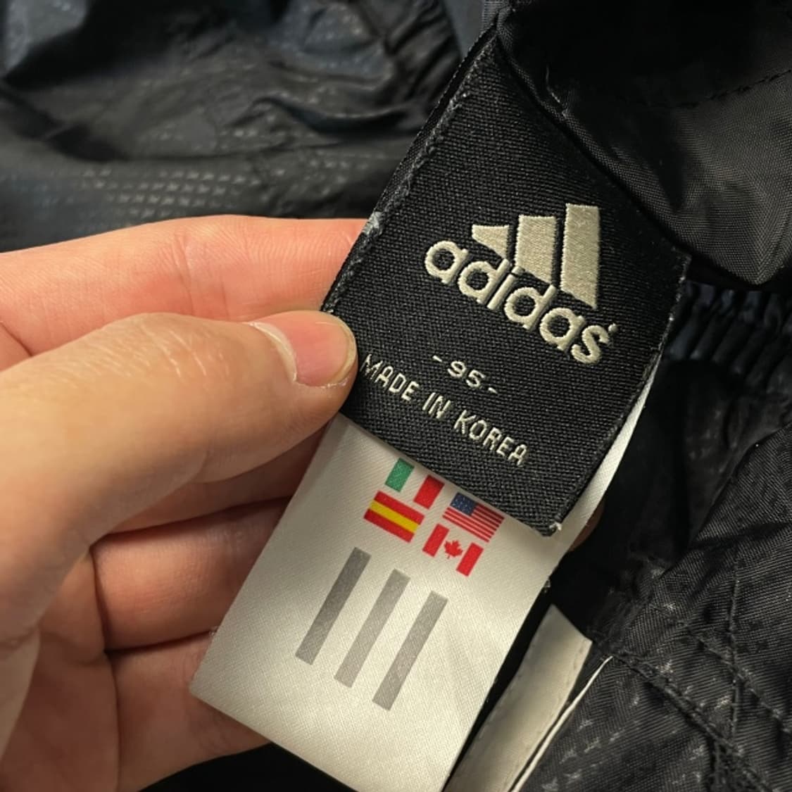 100 아디다스 나일론 팬츠  상품이미지3