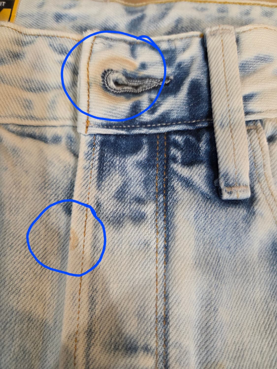 (할인가)G-STAR데미지 워싱 데님 청바지(W31/L34) 상품이미지8