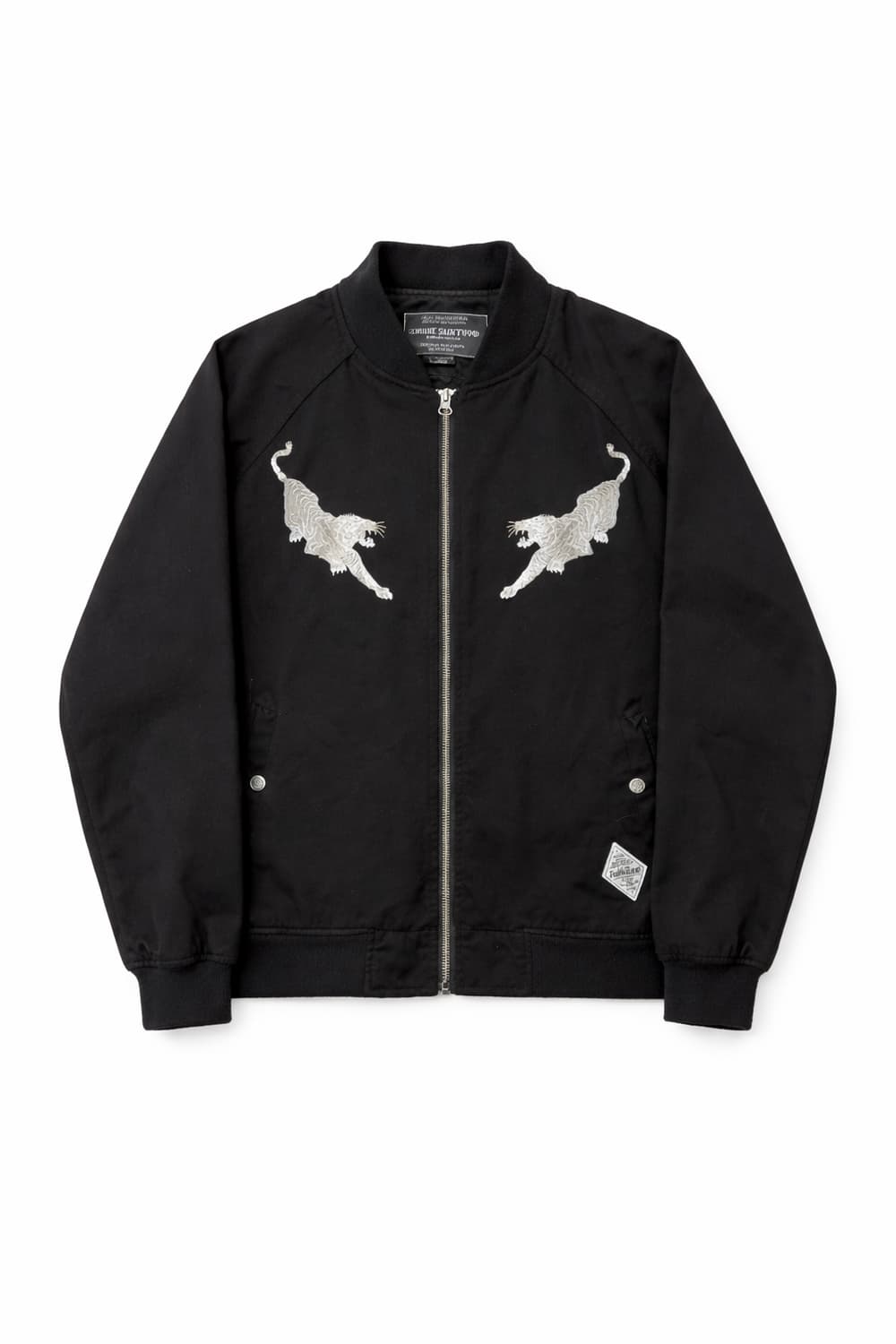 세인트페인 자수 스카잔 블루종 L 상품이미지1