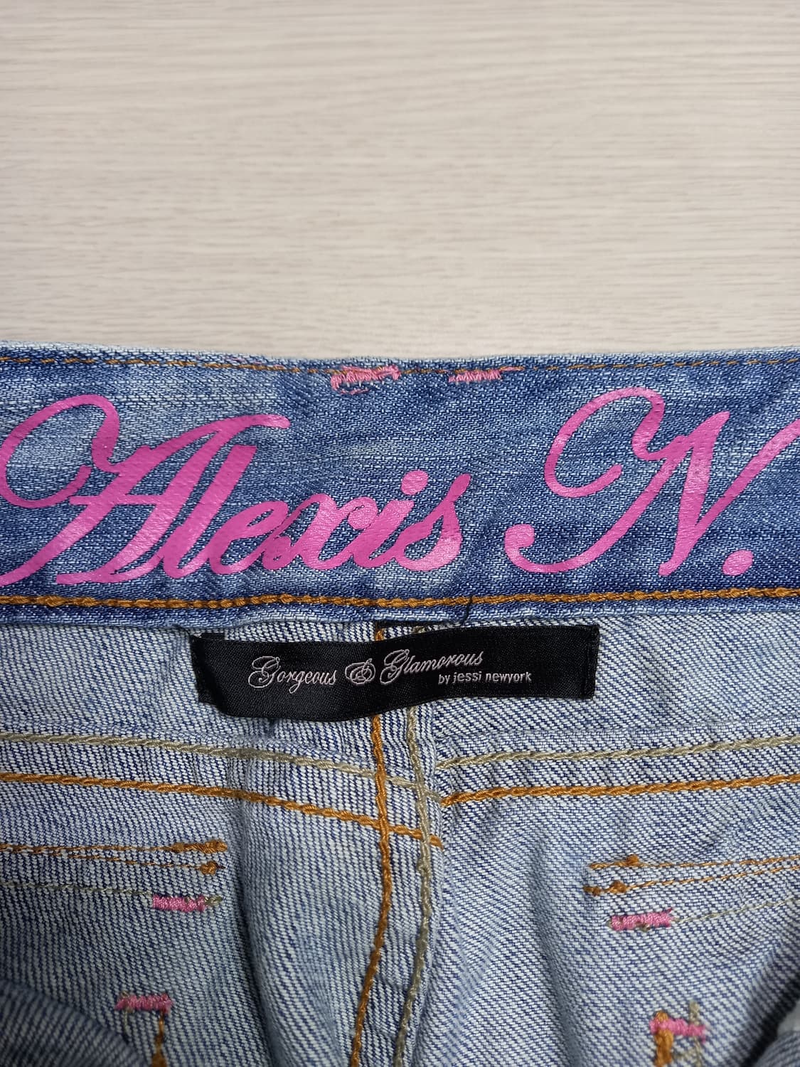 27 Alexis N 제시뉴욕 데미지워싱 부츠컷 27-619 상품이미지7