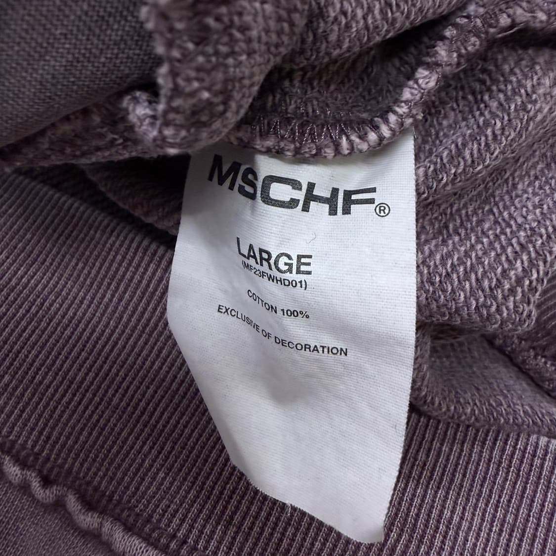  Mischief  미스치프 롬버스 워시드 사이드버튼업 후드 L 상품이미지5