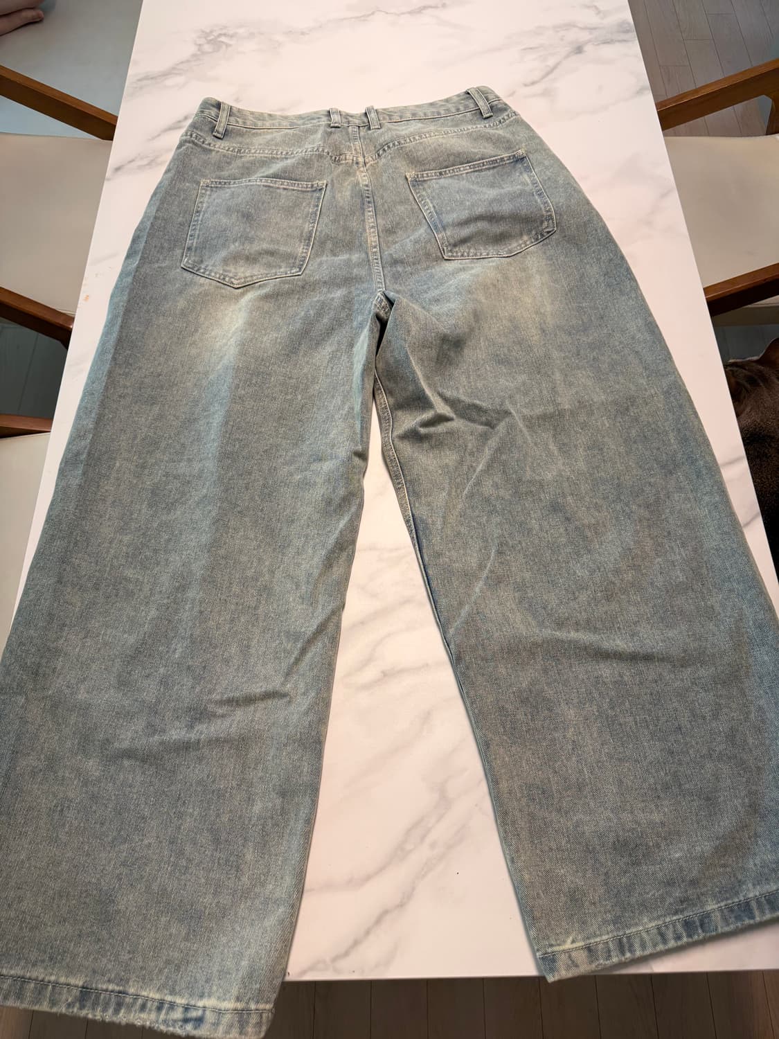 밀로 아카이브 루즈 스트레이트 팬츠 XL(36-38) 상품이미지4