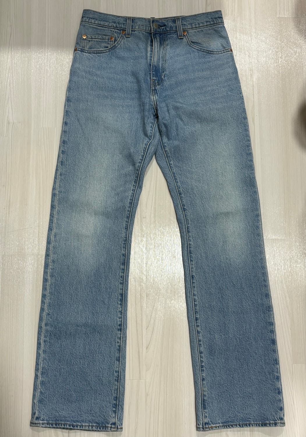 리바이스 517 프리미엄 부츠컷 플레어진 연청 데님 30x32 상품이미지1