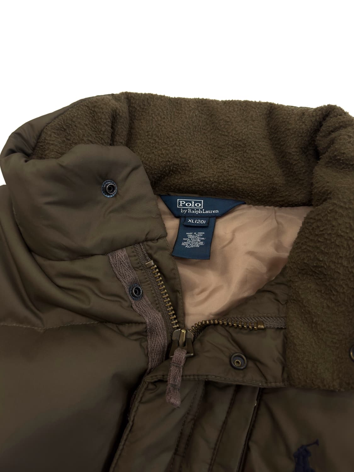 폴로 덕다운 패딩 브라운 상품이미지4