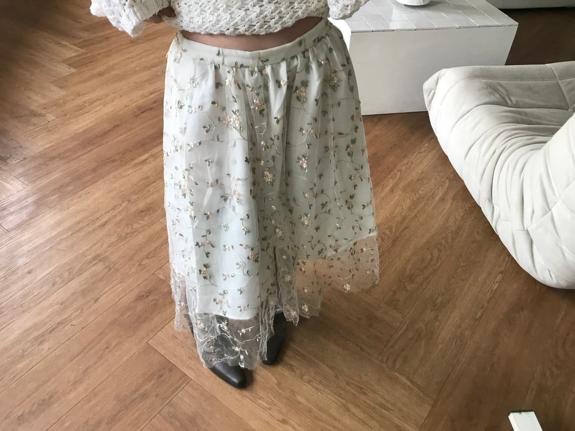 vintage sha skirt 상품이미지1