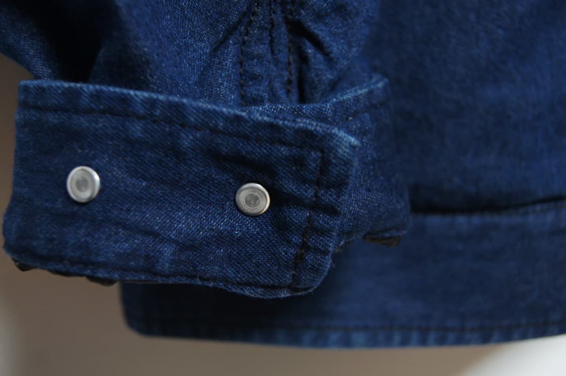 꼼데가르송 정품 후드 데님 블루종 M 상품이미지5