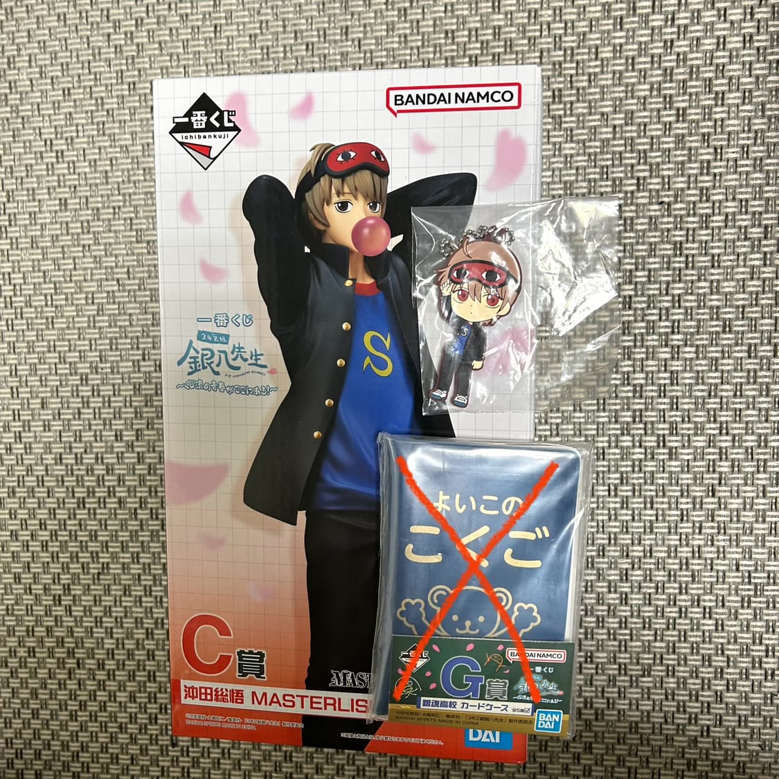 은혼 삼젯 쿠지 C상 소고 피규어+스트랩 일괄 상품이미지1