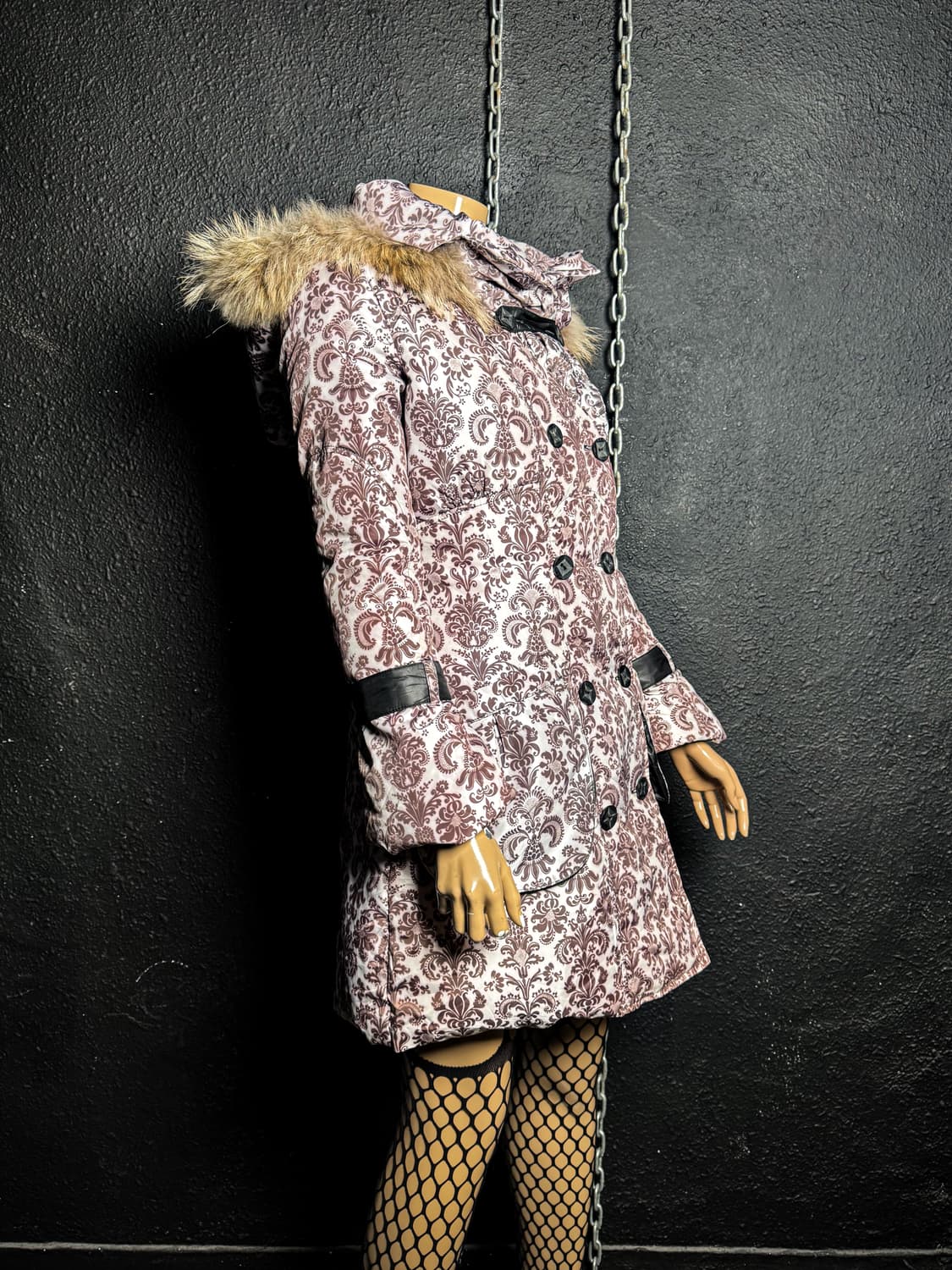 GIANFRANCO FERRE – Damask Pattern Fur 상품이미지5