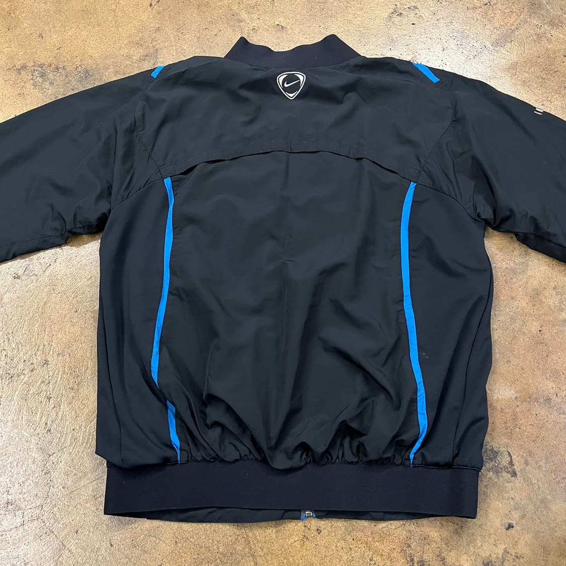 [정품/M] 나이키 인터밀란 바람막이 블랙 블루 b8 상품이미지4