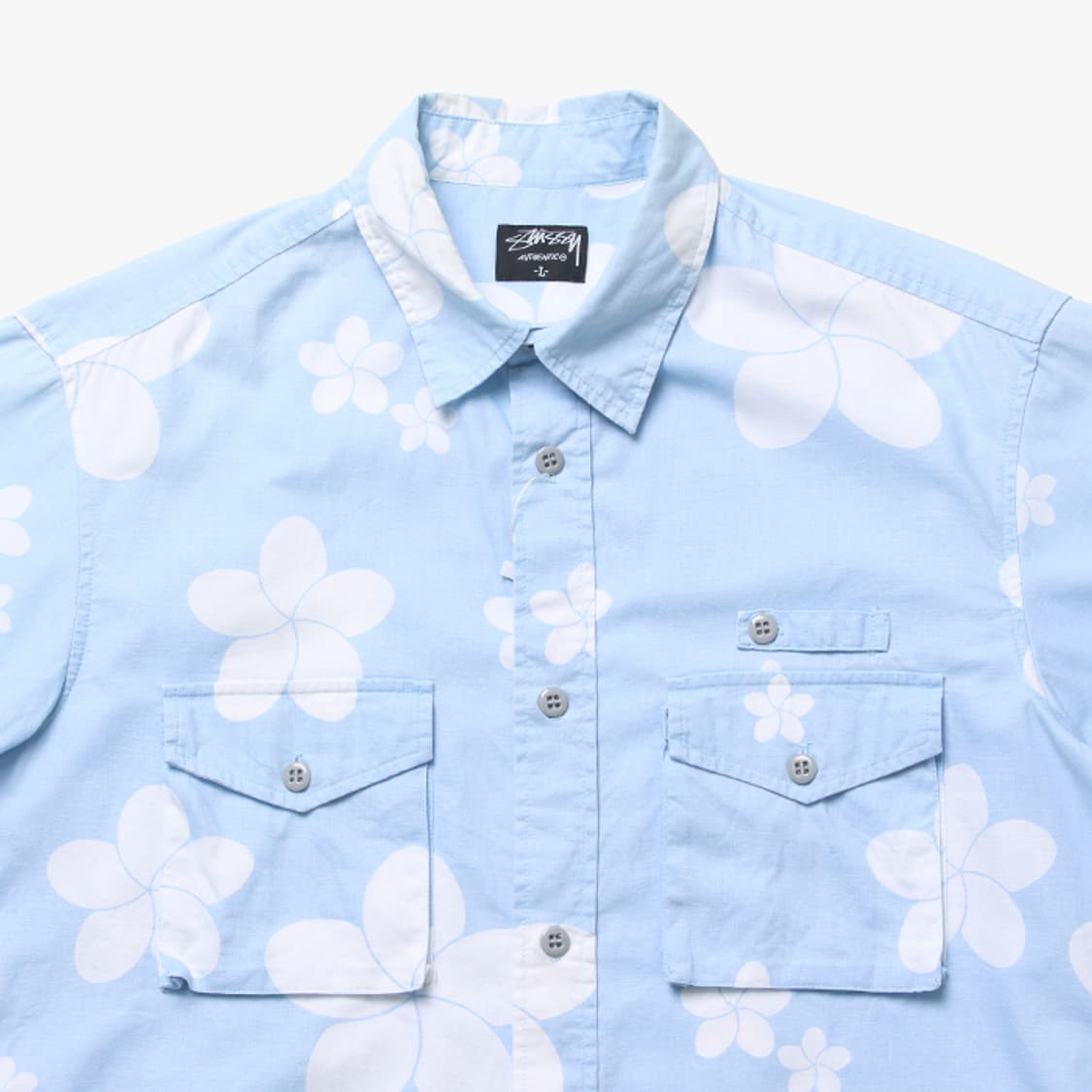  STUSSY "Blue Pattern Shirts" 상품이미지2