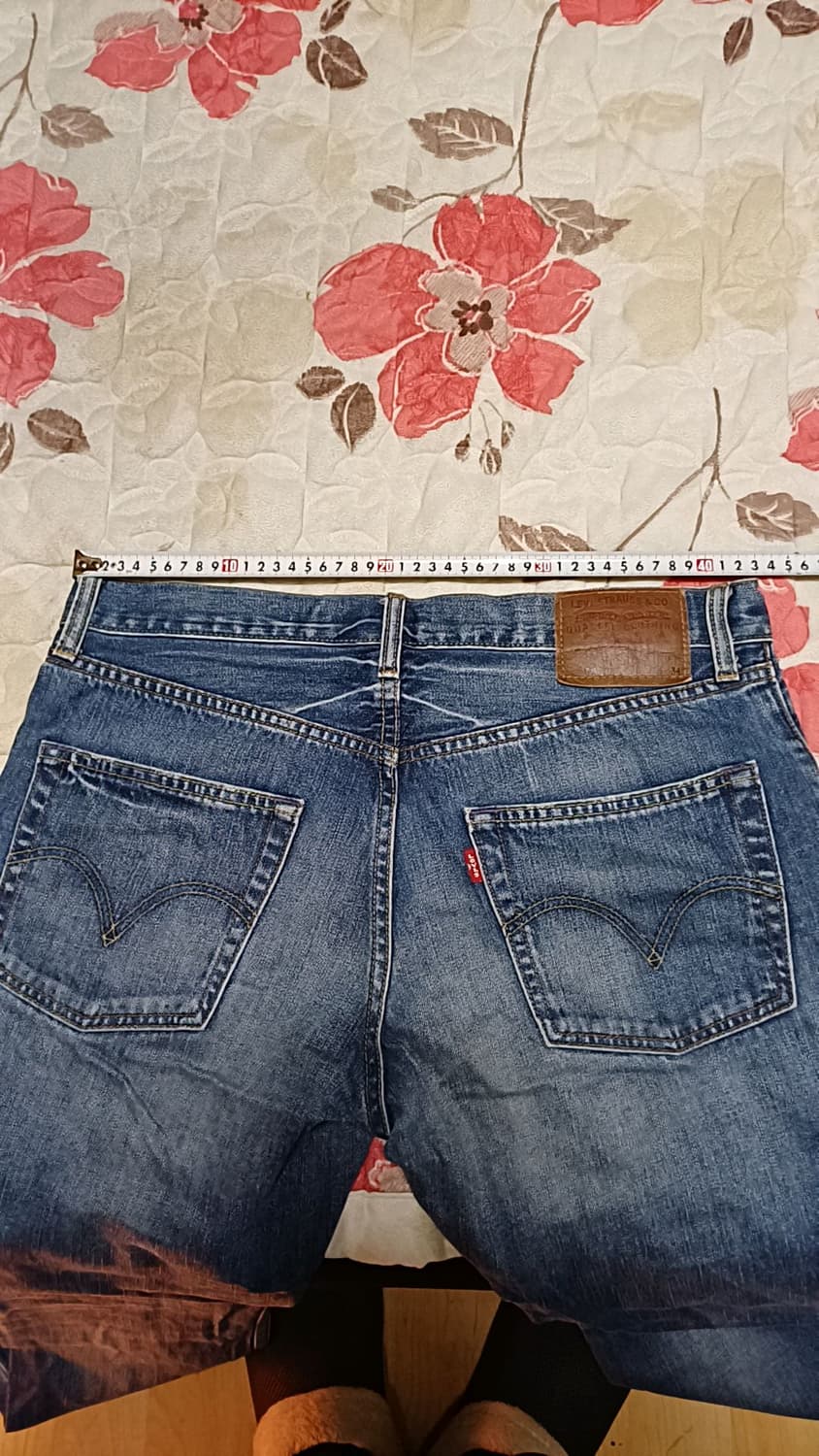 리바이스 502 빈티지청바지 실측33인치 기장104 상품이미지7