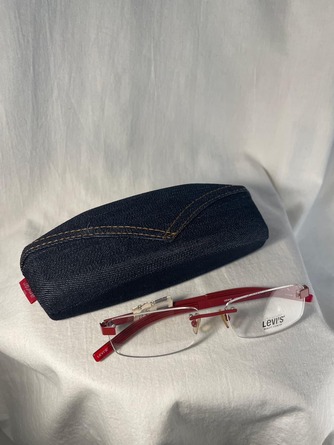 Levi's 리바이스 레드 메탈 프레임 무테 안경 빈티지안경 상품이미지10