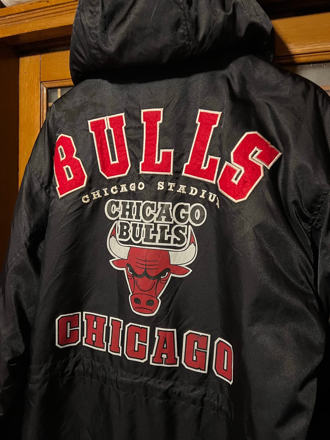 NBAx캐피탈 시카고불스 올드스쿨 벤치파카 상품이미지2