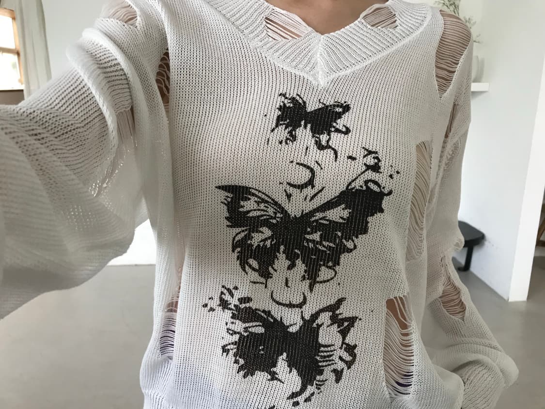 vintage grunge pattern knit 상품이미지6