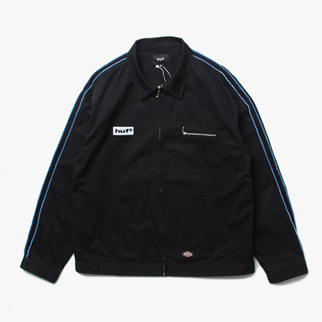  DICKIES X HUF "Black Work Jacket" 상품이미지1