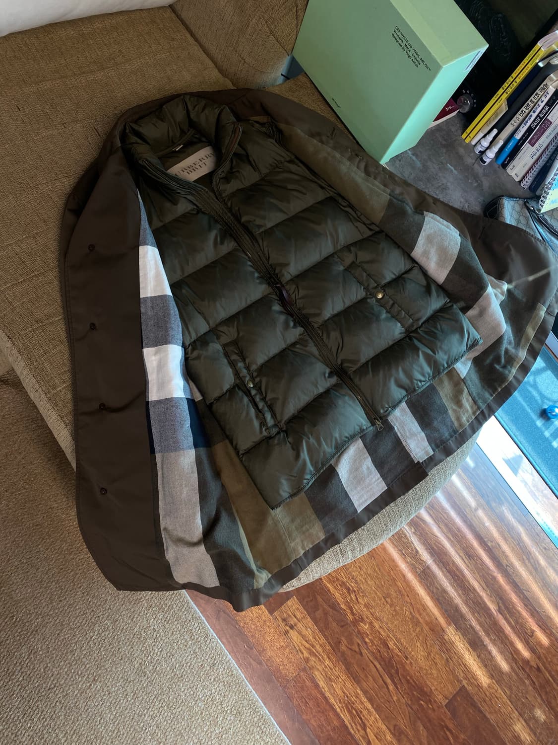 버버리 3in1 턴브릿지 카코트 -100사이즈 상품이미지8