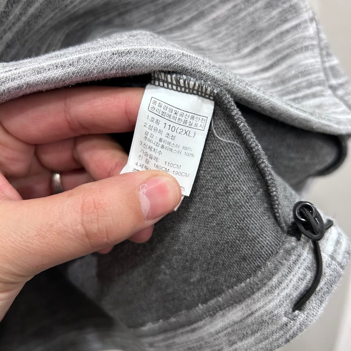 노스페이스 화이트라벨 스판덱스 후드집업 상품이미지4