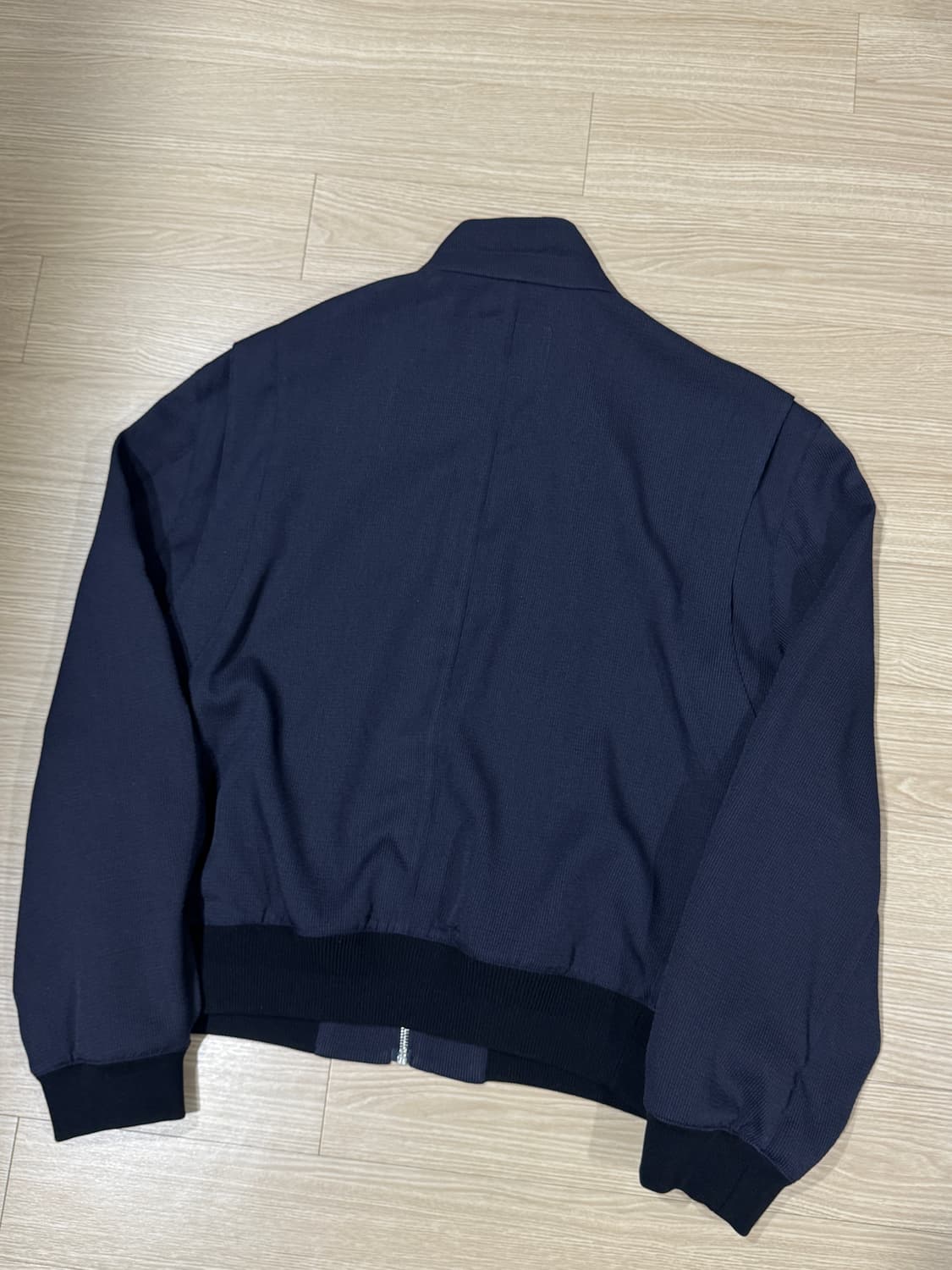 [3] 포터리 26SS 시어서커 블루종 네이비 상품이미지4