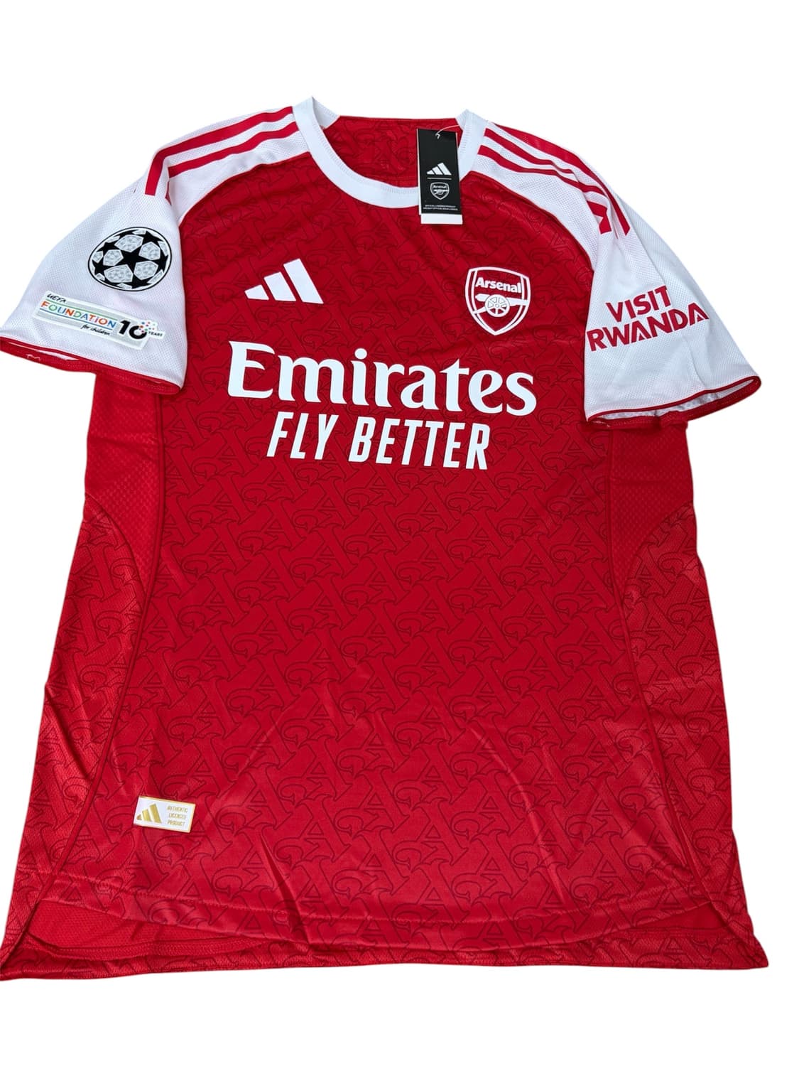 25-26 아스날 홈 외데고르 어센틱 유니폼 상품이미지1