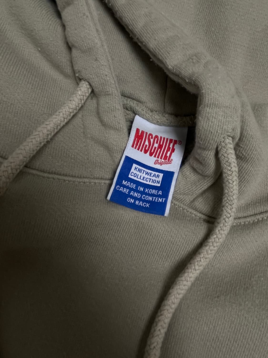 미스치프 올드 후드티 onesize 상품이미지3