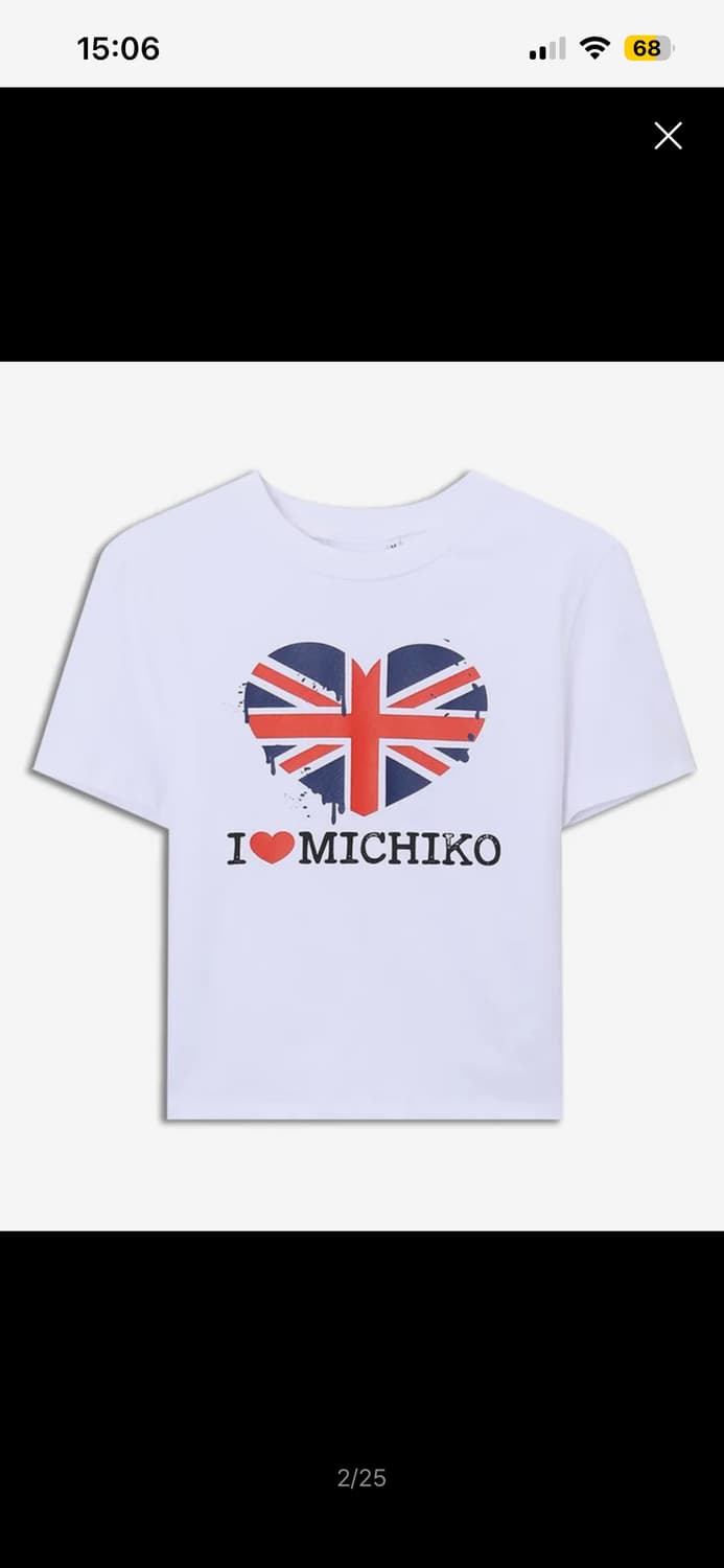 미치코 런던 반팔티 상품이미지4