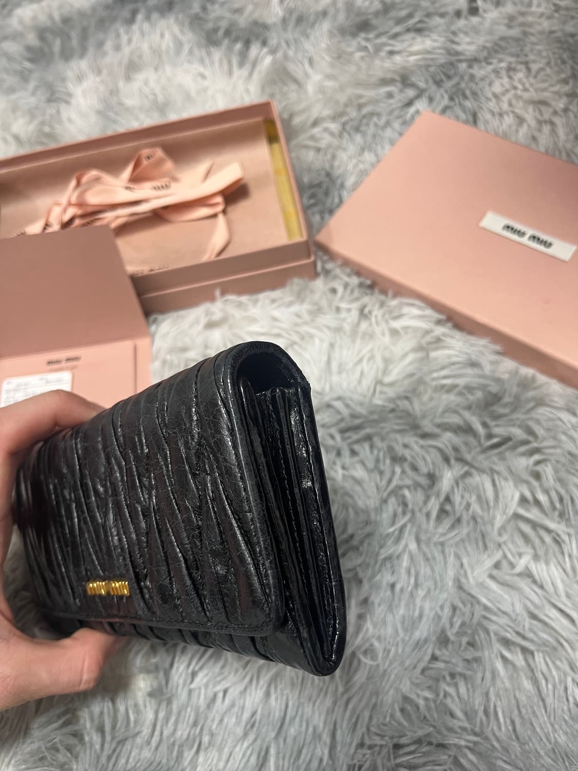 [정품/풀구성] 미우미우 마틀라세 장지갑 상품이미지5