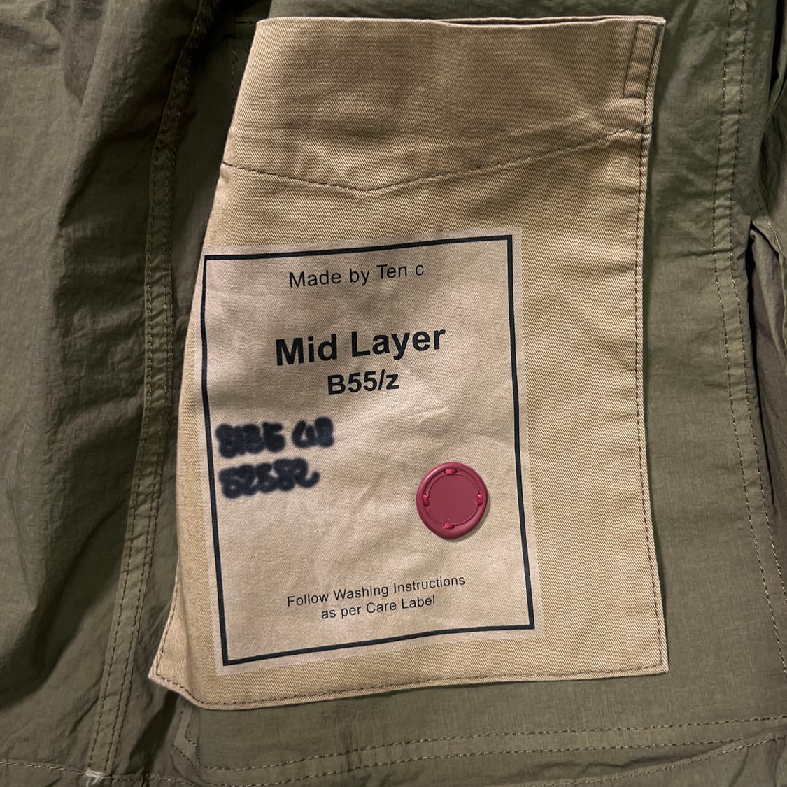 텐씨 TEN C 미드레이어 자켓 (48) 상품이미지9